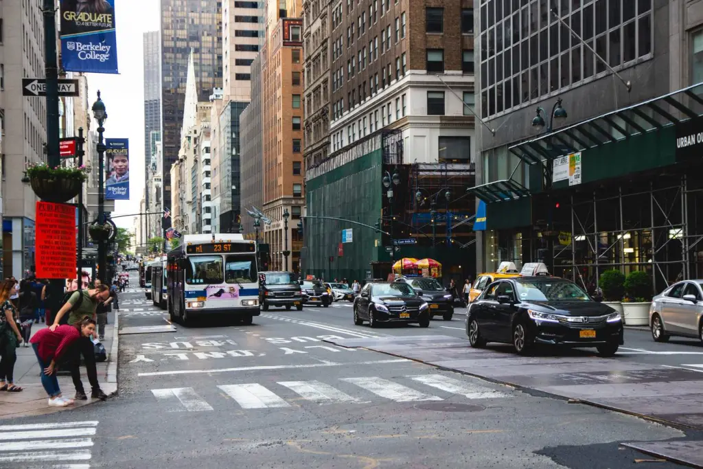 Busy avenue