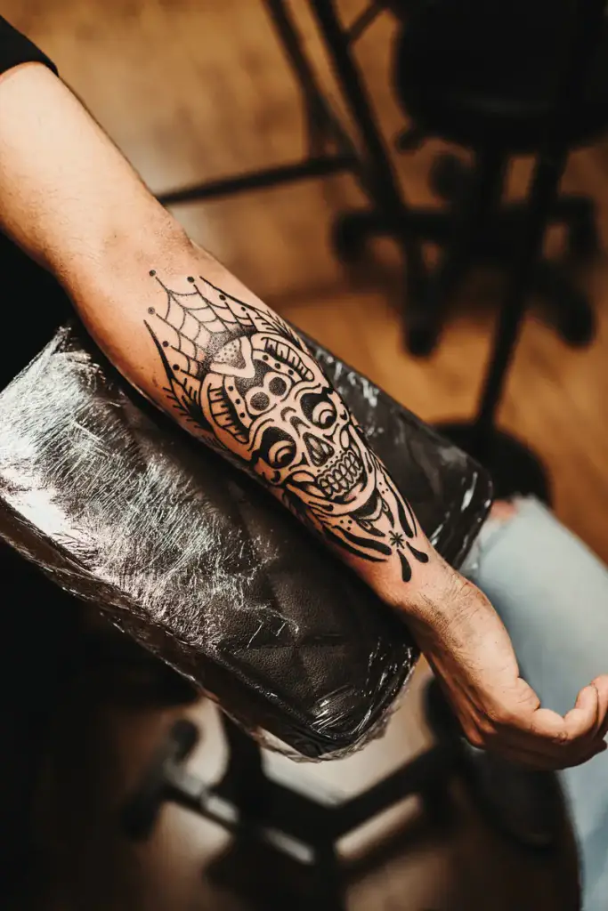 Dotwork forearm