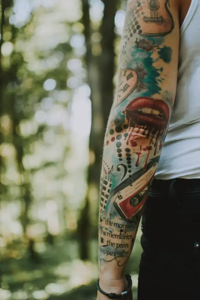 Full color sleeve