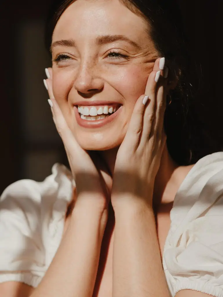 Joyful woman