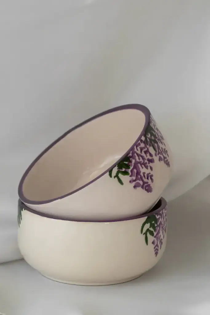 Lavender bowls