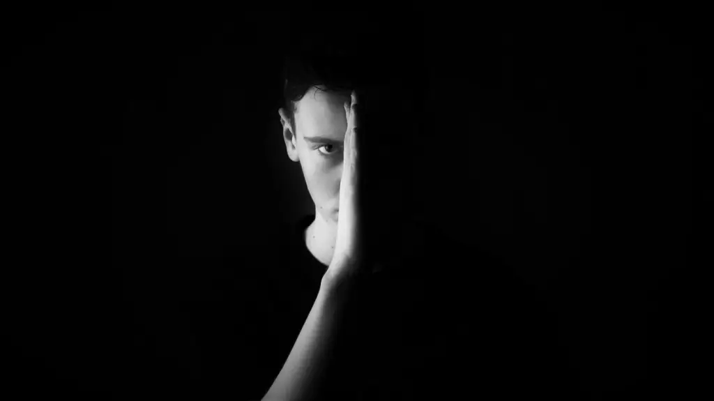 Man in shadow
