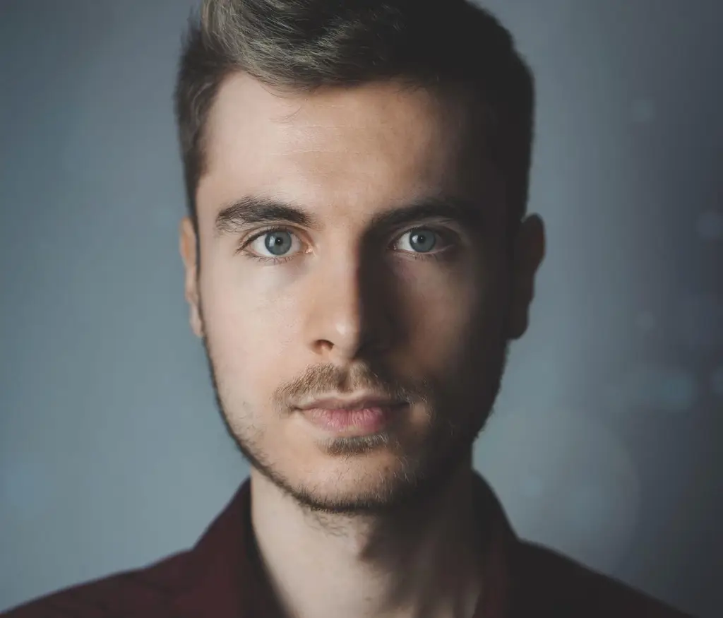 Man in soft light