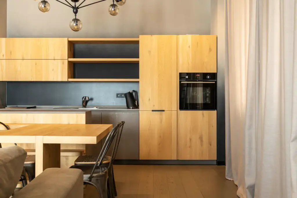Oak kitchen