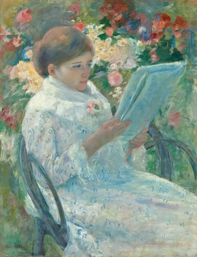 On a Balcony, Mary Cassatt, 1878–79