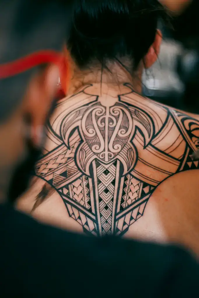 Ornamental back piece