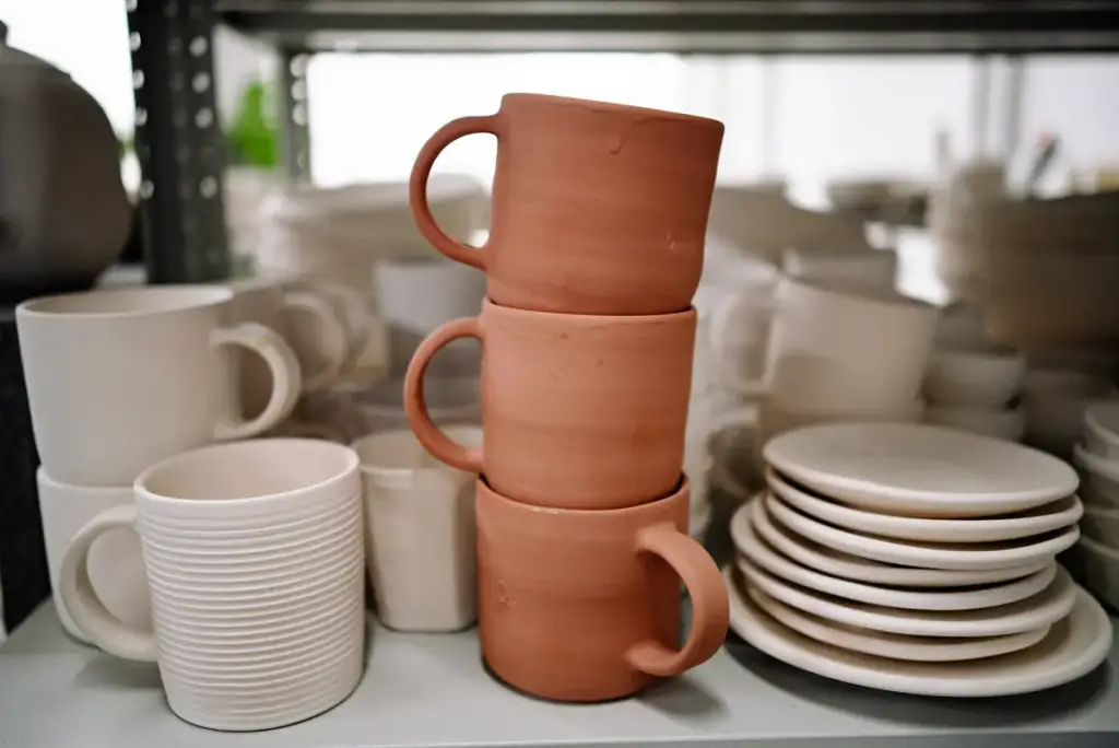 Terracotta mugs