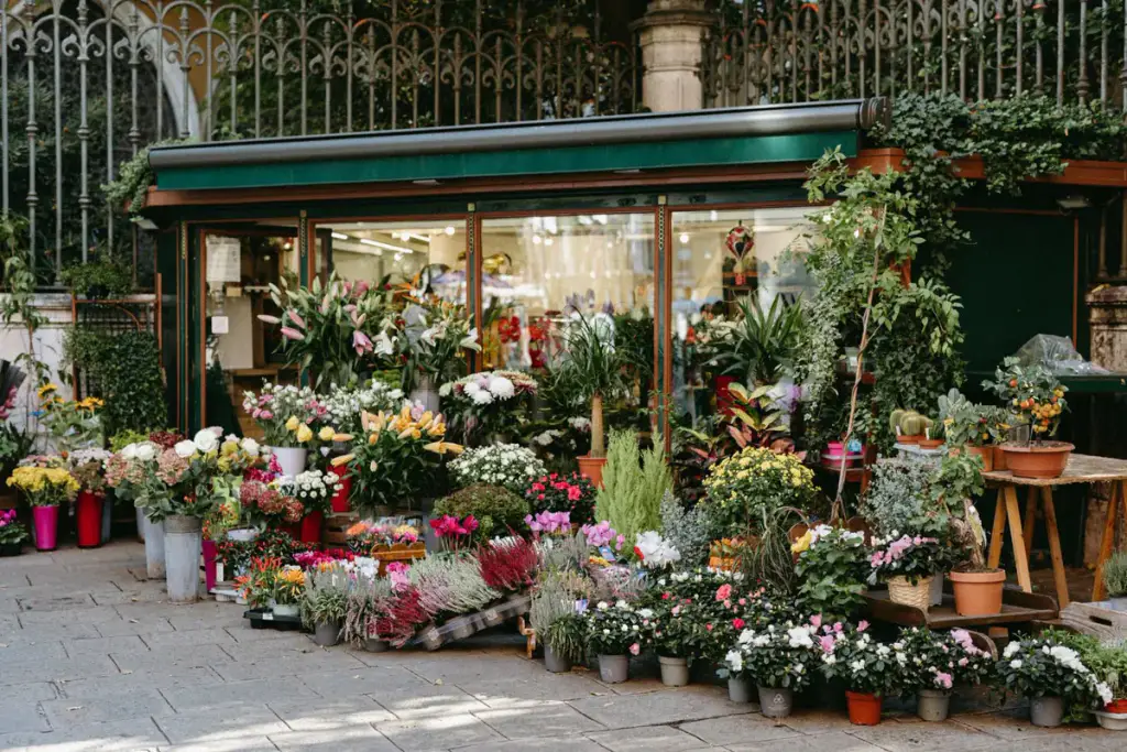 The shop front