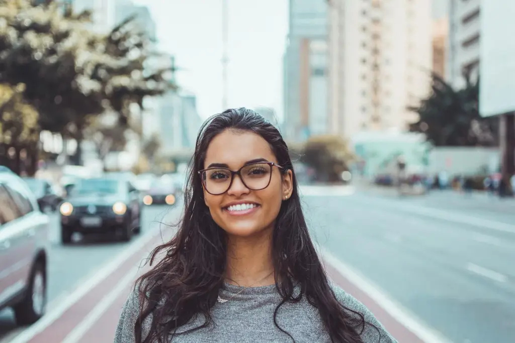 Woman in the city